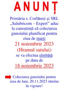 2023 evacuarea gunoiului - hram