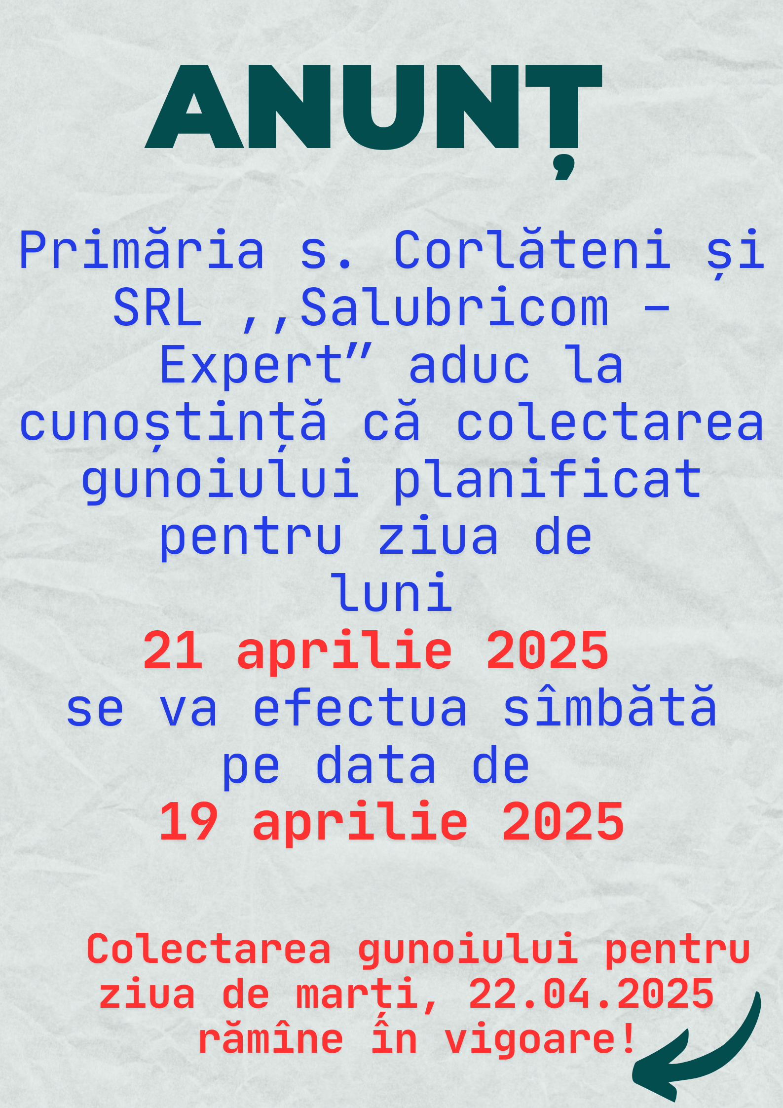 anunț