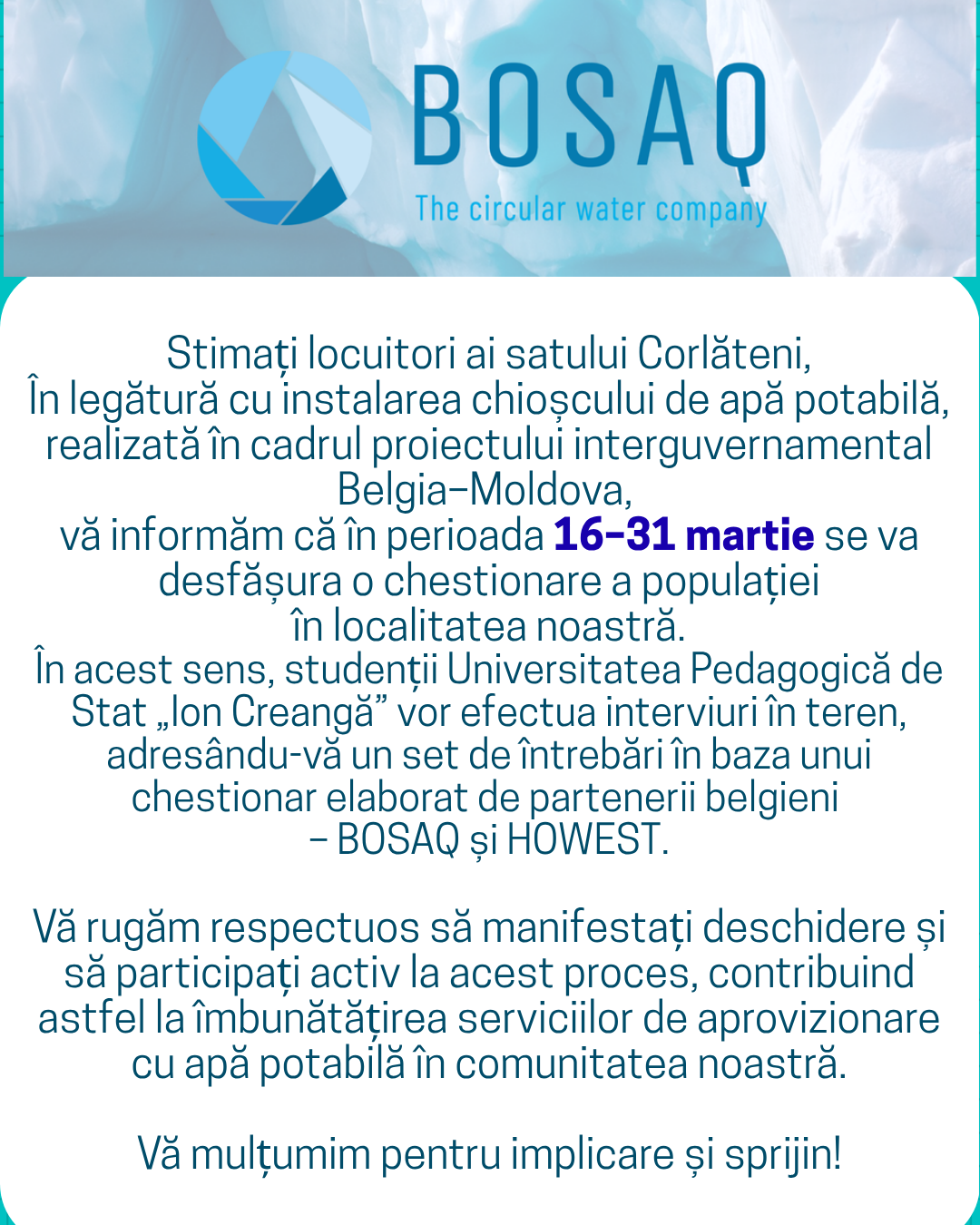 I M P O R T A N T Tinerii cu vârsta 18–27 ani care au primit ordin de chemare pentru încorporarea de primăvară 2026